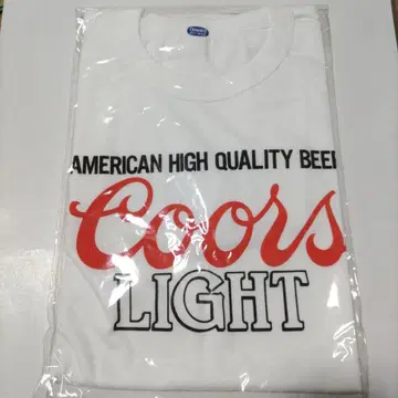 프린트 T 셔츠 Coors LIGHT BEER