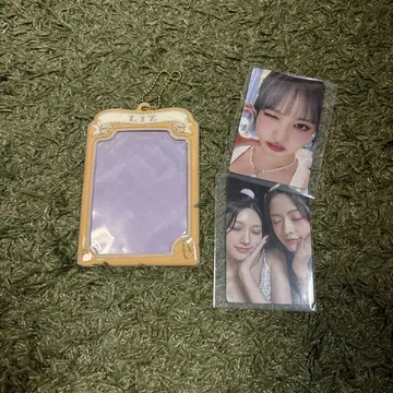 LIZ 프레임 포함 카드 홀더 및 포토 카드 세트