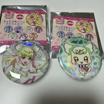 영화 너와 아이돌 프리큐어 큐어즈 큔 프리룬 오로라 캔뱃지