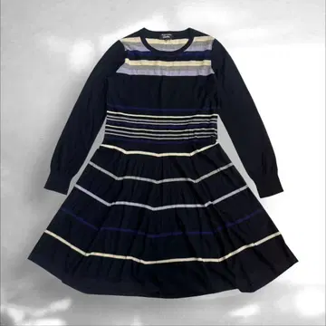 SONIA RYKIEL 스트라이프 니트 원피스 사이즈 38 S-577