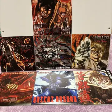 히라노 코타 대박람회 랜덤 레코드 코스터 HELLSING 드리프터즈