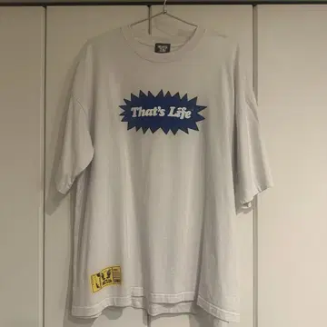 That's Life 빅 실루엣 티셔츠
