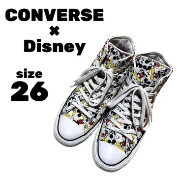 CONVERSE Disney 콜라보 올스타 한정품 미키 스니커즈