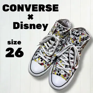 CONVERSE Disney 콜라보 올스타 한정품 미키 스니커즈