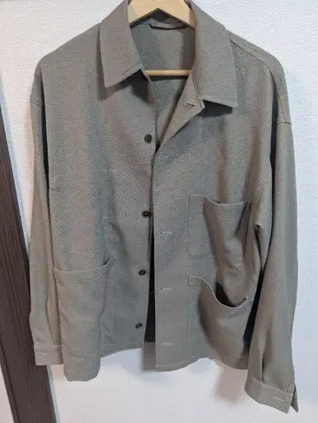 유나이티드 애로우즈 그린 레이블 커버올 베이지