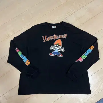파라파라 래퍼 롱 슬리브 T셔츠