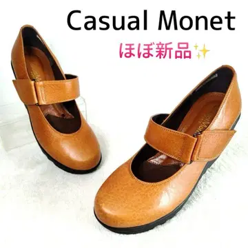 거의 새상품! Casual Monet 벨트 웨이브 밑창 컴포트 슈즈