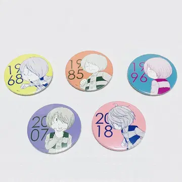 [ 5개 세트 ] 기타로 EXPO 게게게의 기타로 캔뱃지 랜덤 상품