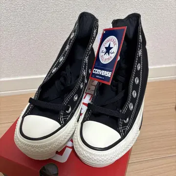 [ 즉시 구매 ] ALL STAR CHUNK HI 22.5cm 블랙