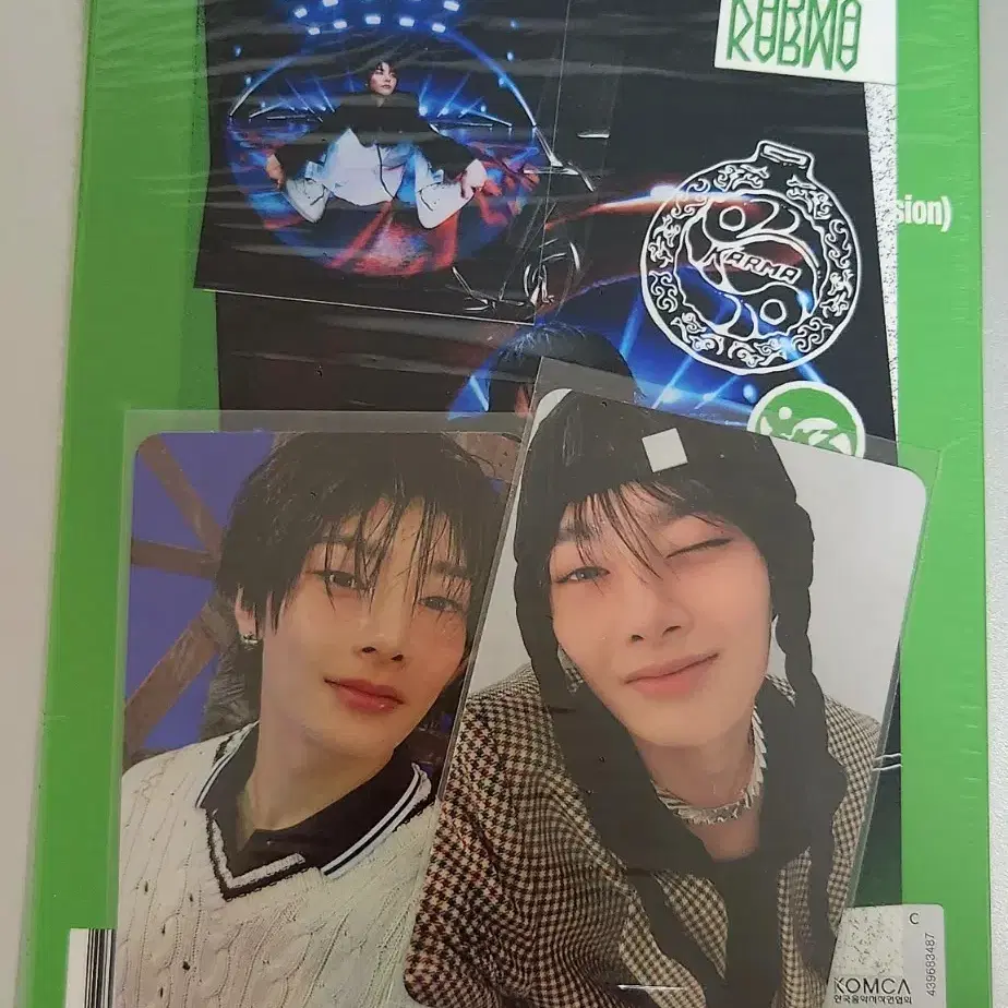 Full set) Stray Kids SKZ Karma accordion album i.n