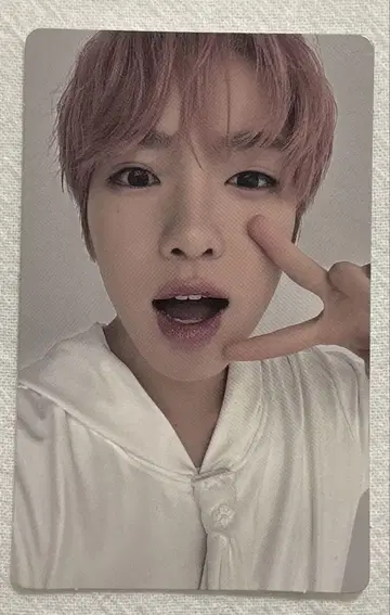 nct wish 사쿠야 weverse 트레이딩 카드 혜택 COLOR