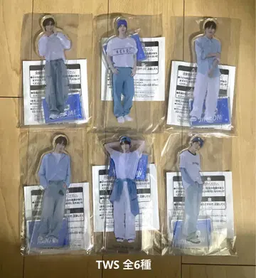 TWS 스탠드 포함 아크릴 플레이트 전 6종