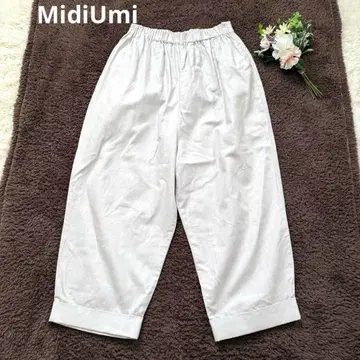 [ 2025 ] MidiUmi 코튼 린넨 와이드 이지 팬츠 코쿤 워셔블