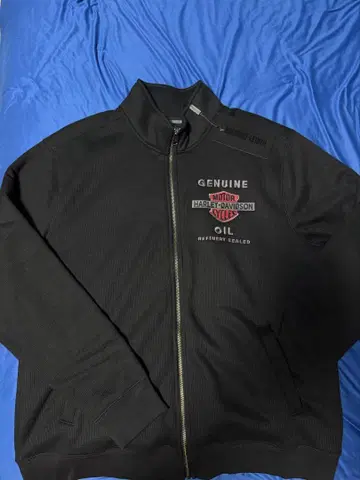 Harley-Davidson 집업 자켓 블랙