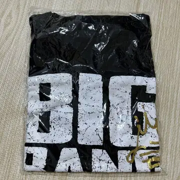 미개봉 새상품 BIGBANG 라이브 굿즈 셔츠 블랙 M 사이즈 빅방