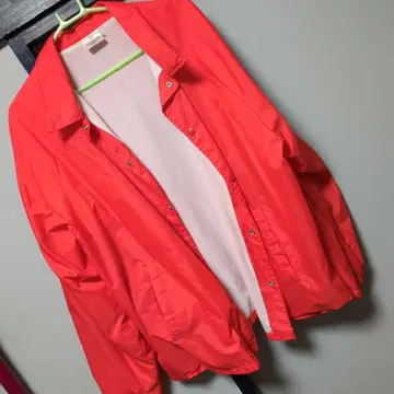 오렌지 나일론 자켓 XXL Made in USA