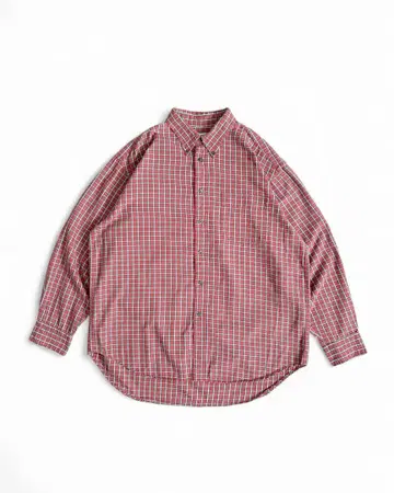90s GAP 체크 셔츠