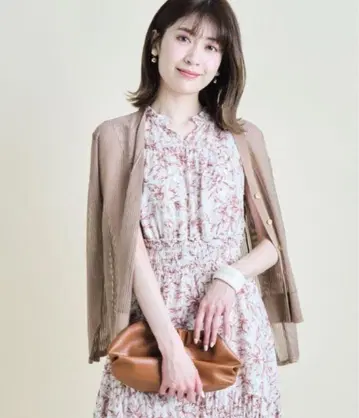 아푸와이저 리셰 시어 스트라이프 가디건