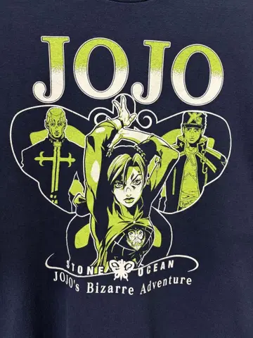 죠죠의 기묘한 모험 JOJO 스톤 오션 T셔츠 M 소년 점프