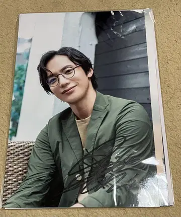 쿠보타 히데토시 사인 포함 A4 포스터