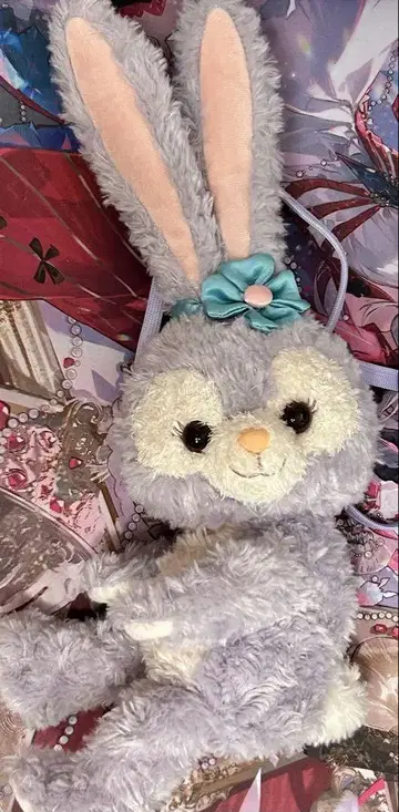디즈니 시 스텔라루 봉제 인형 숄더백