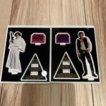 STAR WARS 스타 워즈 한 솔로 레이아 아크릴 스탠드