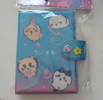 치이카와 (먼작귀) 씰북 씰 바인더 오에카키 네온 블루 미개봉 새상품
