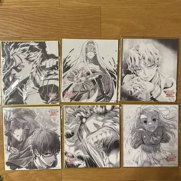 Fate/stay night WEBSHOP 복권 색지