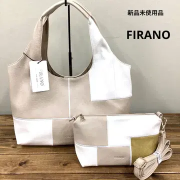 FIRANO 토트백&숄더백 미사용 새상품 베이지 A4 수납