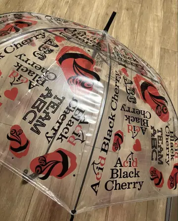 AcidBlackCherry 디자인 비닐 우산