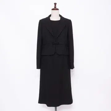 SOIR PERLE 블랙 포멀 셋업 블랙 사이즈 11*GD397