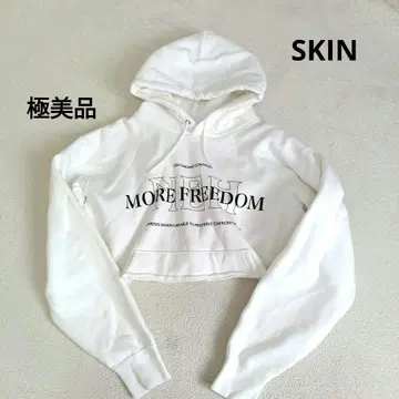 [ 컨디션 최상 ] SKIN 스킨 저널 스탠다드 가죽 별주 후드티