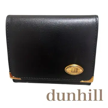 dunhill 블랙 가죽 코인 케이스 미사용품