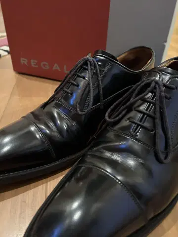 REGAL 블랙 드레스 신발
