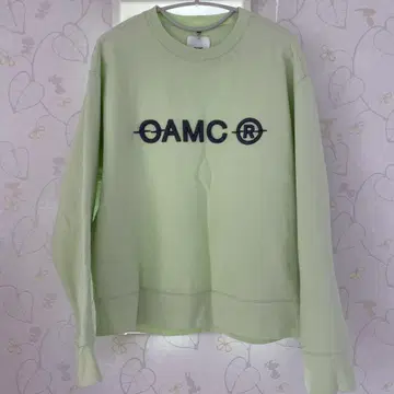 OAMC 자수 로고 맨투맨