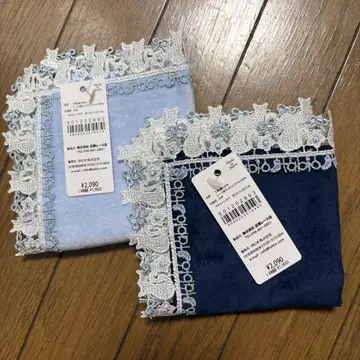 치카자와 레이스 tabio 콜라보 네이비 아쿠아 블루