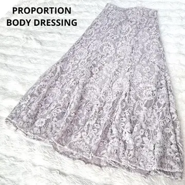 PROPORTION BODY DRESSING 몰 레이스 머메이드 스커트