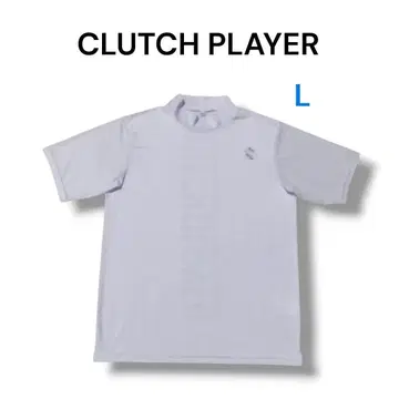 CLUTCH PLAYER 골프웨어 반팔 모크넥 셔츠 T91202
