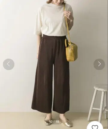 어반 리서치 플리츠 팬츠