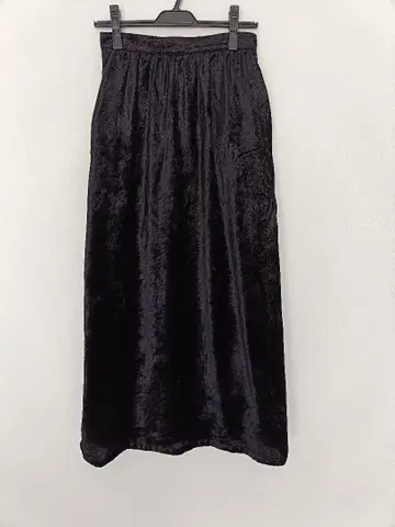 Y's bis 와이즈비스 iwish 벨벳 롱 스커트 일본제