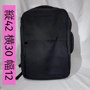 grevio 블랙 슬림 백팩