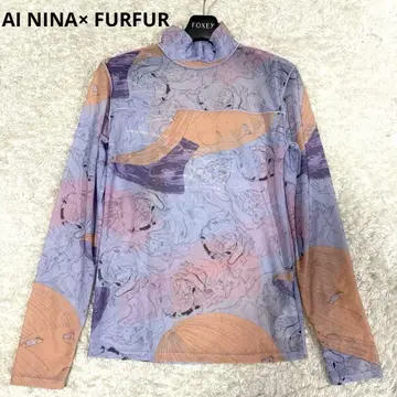 레어 AI NINA x FURFUR 콜라보 티셔츠 프린트