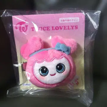GIGO TWICE LOVELYZ 봉제 인형 헤어핀 모모