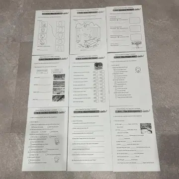 [새상품] ORT Oxford reading tree 워크북 9권 세트