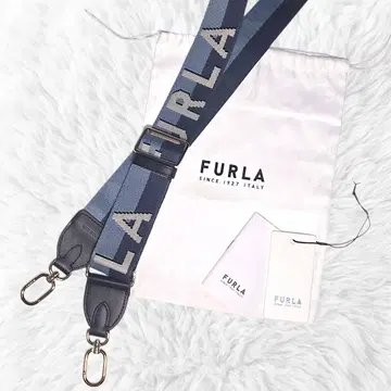 FURLA 훌라 FIONA 숄더 스트랩 네이비 라이트 블루
