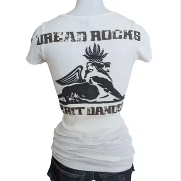 LGB DREAD ROCKS 화이트 티셔츠