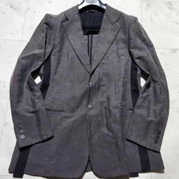 XXL 상당 엠포리오 아르마니 테일러드 자켓 실크 린넨