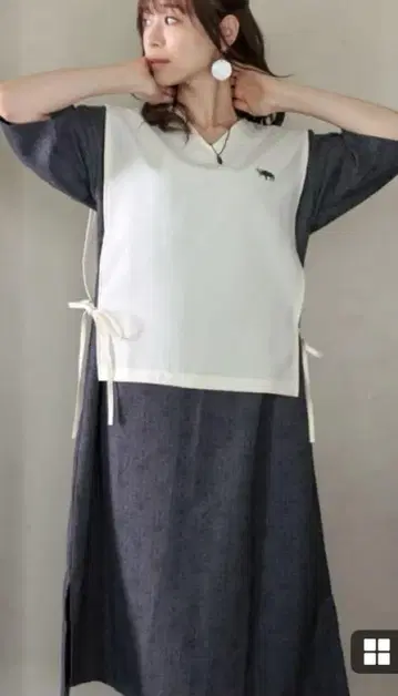 컨디션 최상 Donguri Closet 모노노케 히메 원피스 프리 사이즈