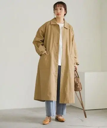 [ select MOCA ] 오버 사이즈 스텐카라 코트