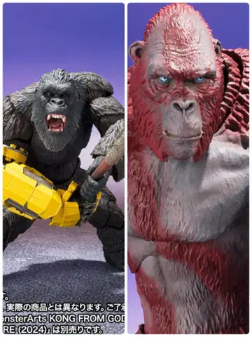 S.H.MonsterArts 콩(2024)&스카킹 세트
